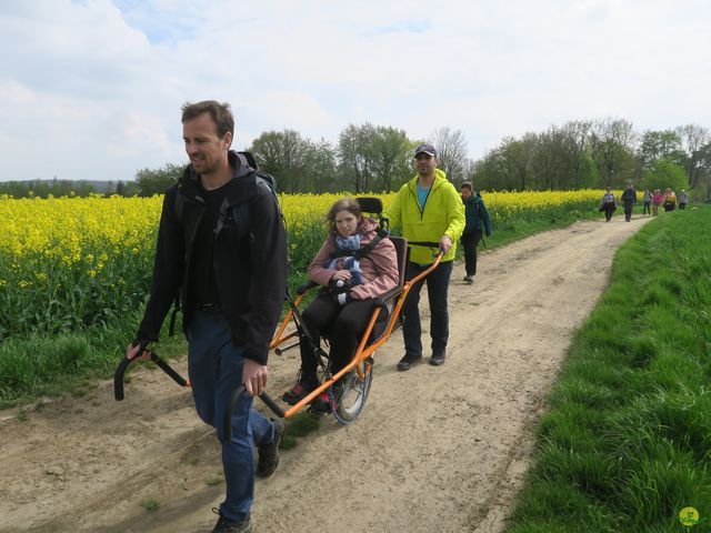 Randonnée joëlettes à Bousval