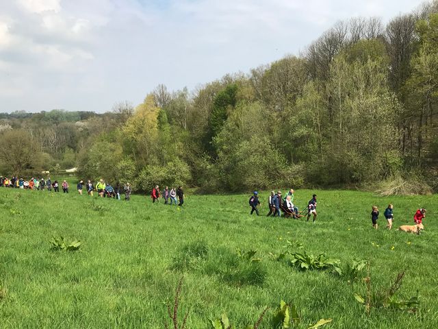 Randonnée joëlettes à Bousval