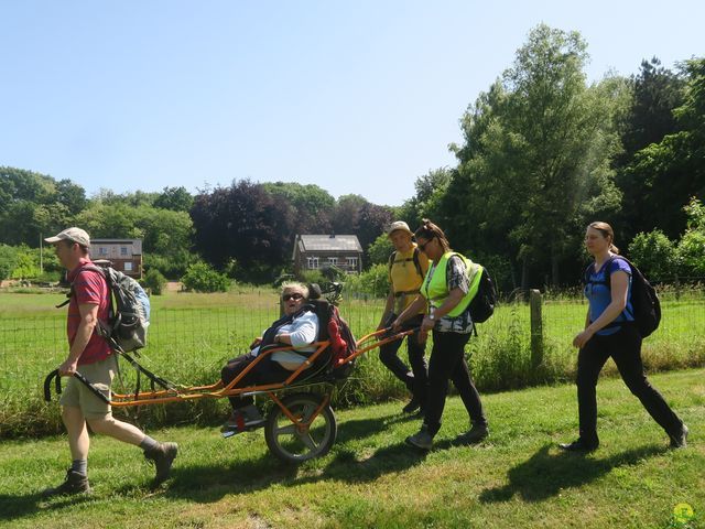 Randonnée joëlettes à Florival