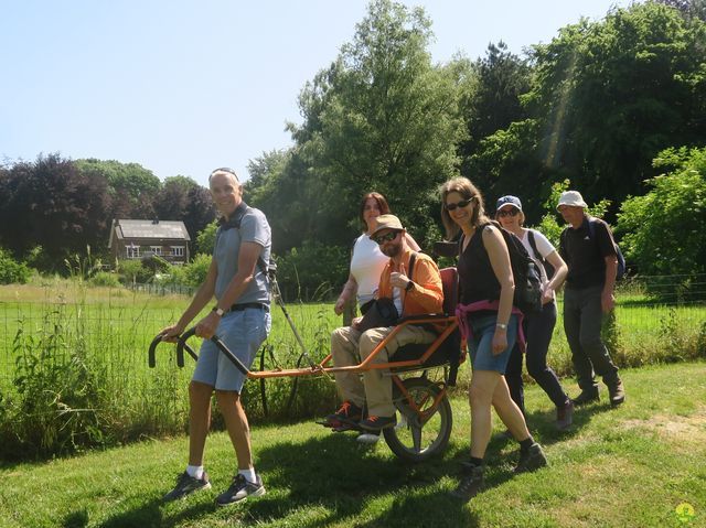 Randonnée joëlettes à Florival