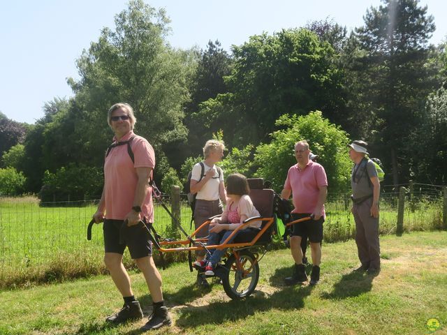 Randonnée joëlettes à Florival