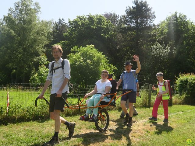 Randonnée joëlettes à Florival