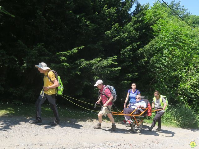 Randonnée joëlettes à Florival