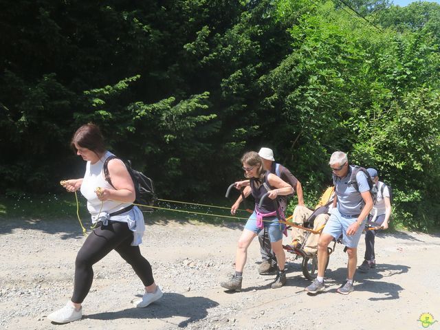 Randonnée joëlettes à Florival