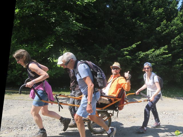 Randonnée joëlettes à Florival