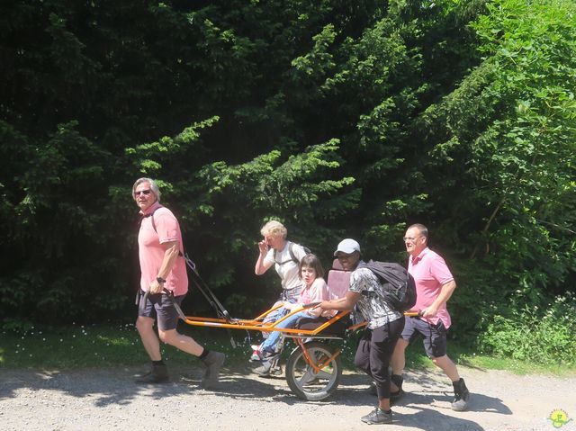 Randonnée joëlettes à Florival