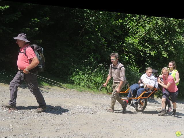 Randonnée joëlettes à Florival