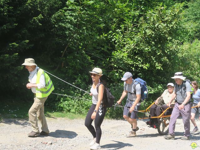 Randonnée joëlettes à Florival