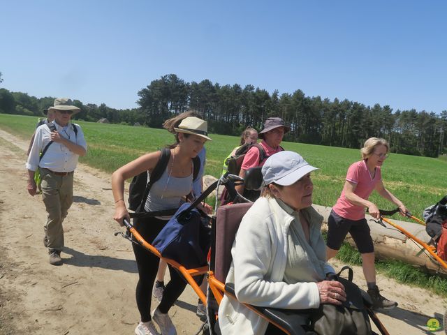 Randonnée joëlettes à Florival