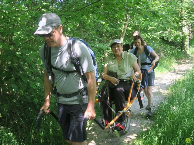 Randonnée joëlettes à Florival