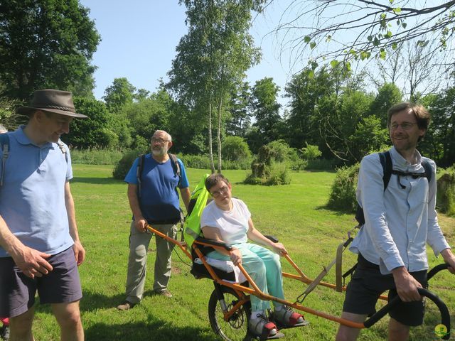 Randonnée joëlettes à Florival