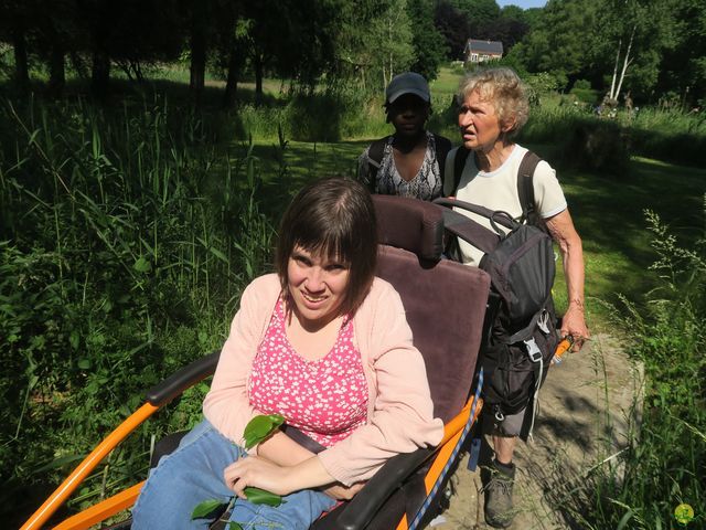 Randonnée joëlettes à Florival