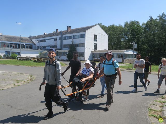 Randonnée joëlettes à Ste-Ode