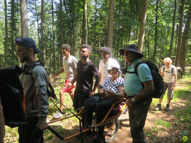 Randonnée joëlettes à Ste-Ode