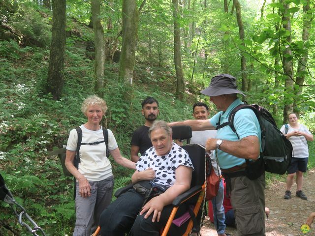 Randonnée joëlettes à Ste-Ode