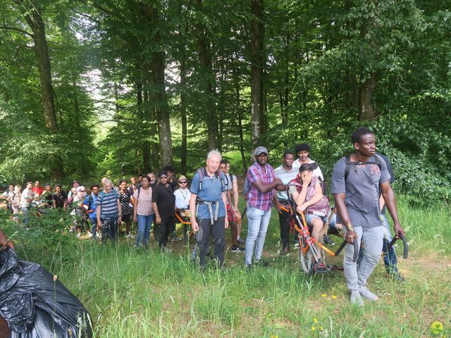 Randonnée joëlettes à Ste-Ode