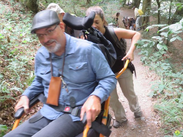 Randonnée joëlettes à Chiny