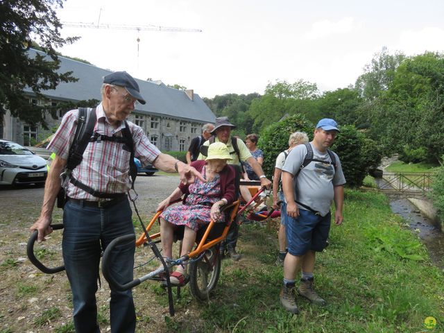 Randonnée joëlettes à Marche-les-Dames