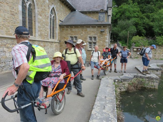 Randonnée joëlettes à Marche-les-Dames