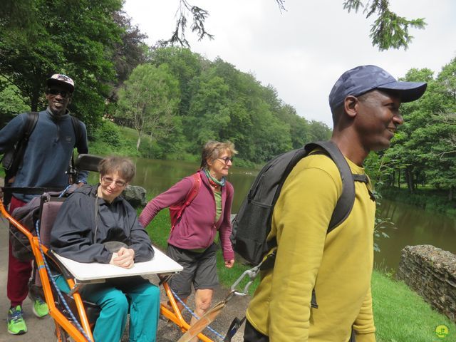 Randonnée joëlettes à Habay