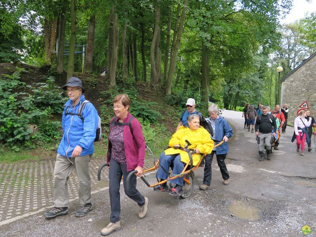 Randonnée joëlettes à Tilff