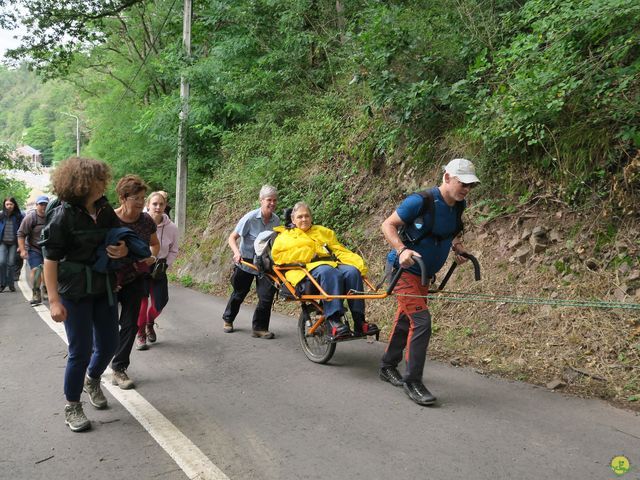 Randonnée joëlettes à Tilff