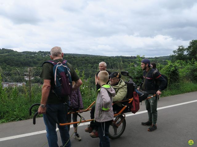 Randonnée joëlettes à Tilff