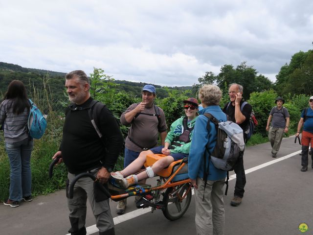 Randonnée joëlettes à Tilff