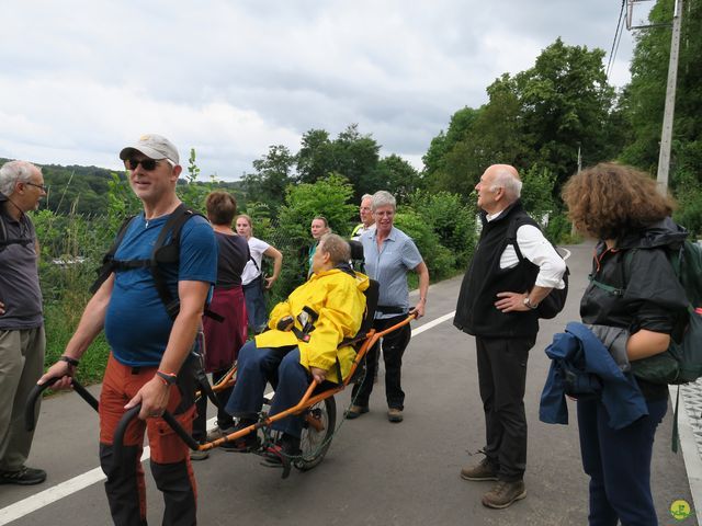 Randonnée joëlettes à Tilff