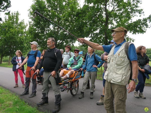 Randonnée joëlettes à Tilff