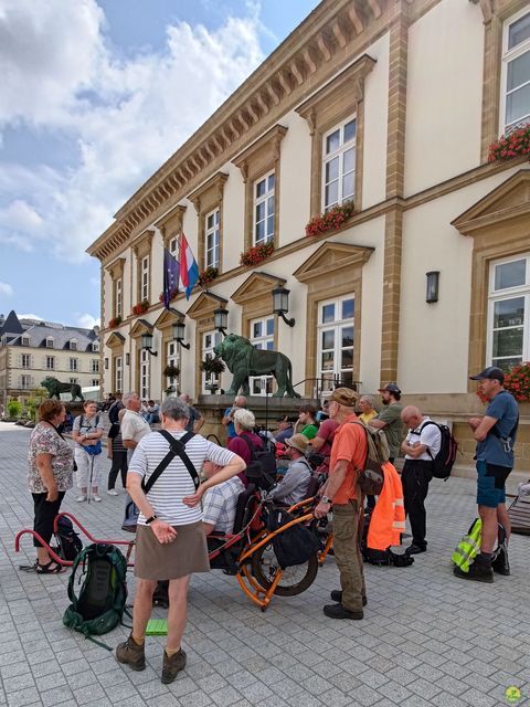 Randonnée joëlettes à Echternach