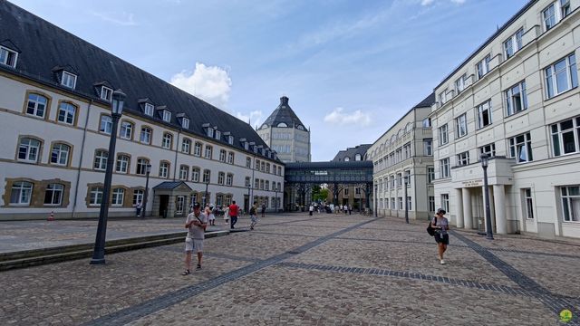 Randonnée joëlettes à Echternach