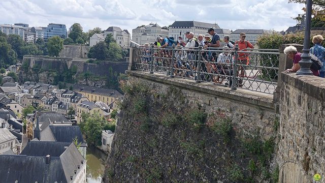 Randonnée joëlettes à Echternach