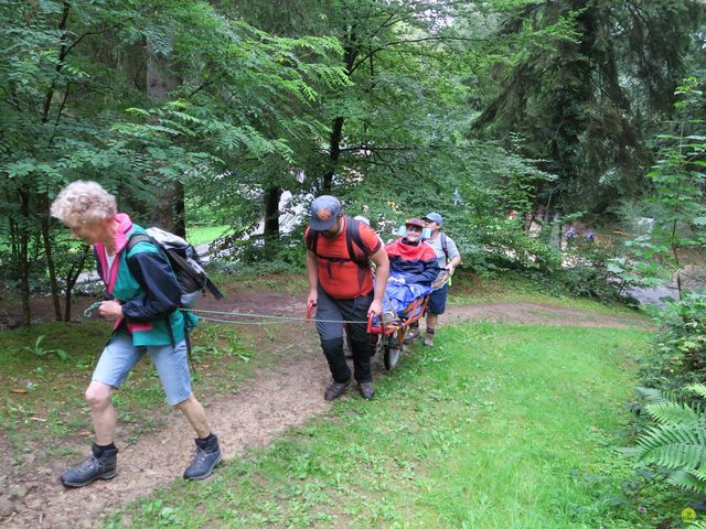 Randonnée joëlettes à Mullerthal