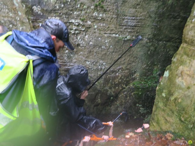 Randonnée joëlettes à Mullerthal