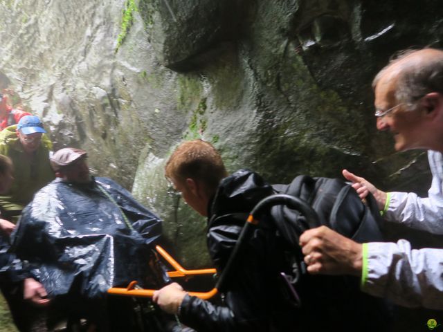 Randonnée joëlettes à Mullerthal