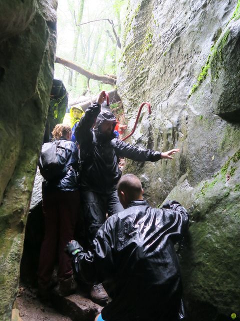 Randonnée joëlettes à Mullerthal