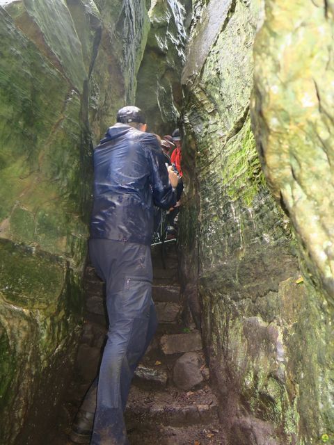 Randonnée joëlettes à Mullerthal