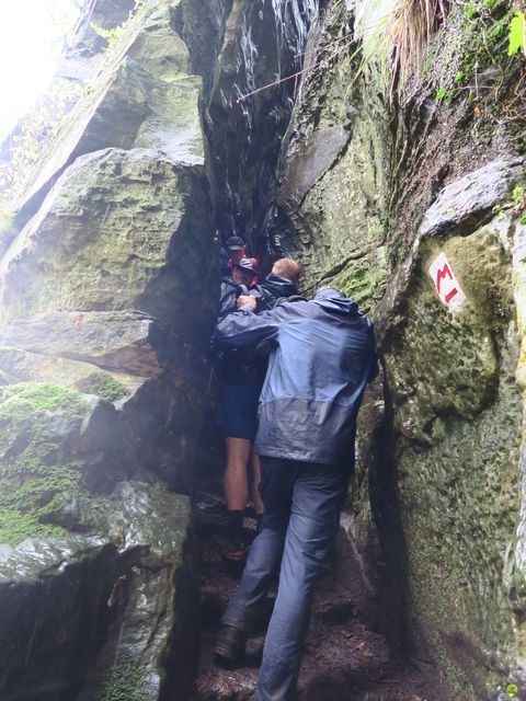 Randonnée joëlettes à Mullerthal