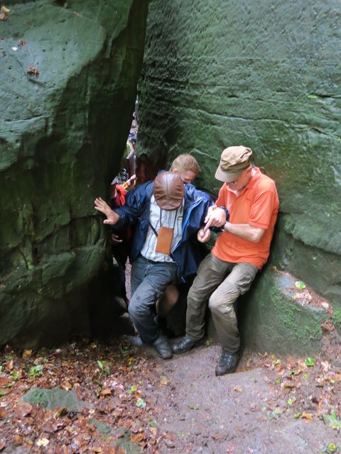 Randonnée joëlettes à Mullerthal