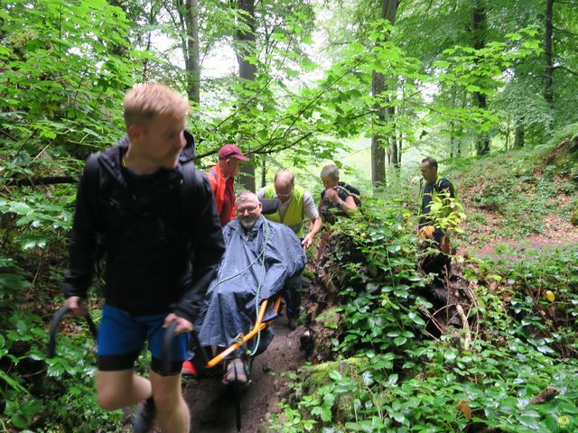 Randonnée joëlettes à Mullerthal