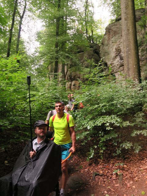 Randonnée joëlettes à Mullerthal