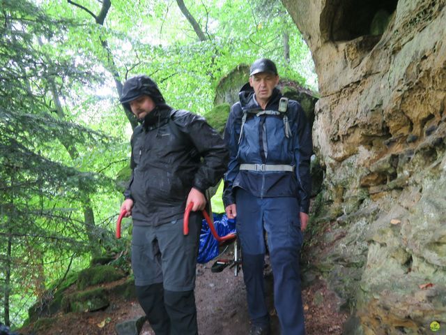 Randonnée joëlettes à Mullerthal