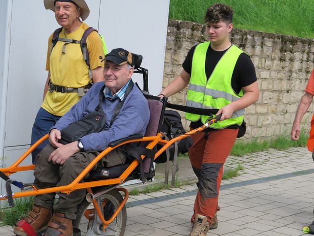 Randonnée joëlettes à Luxembourg