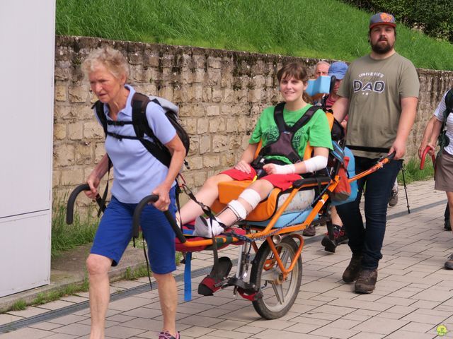 Randonnée joëlettes à Luxembourg