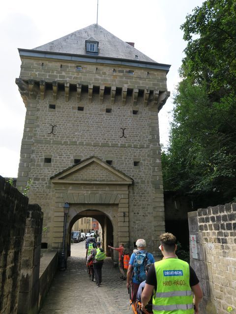 Randonnée joëlettes à Luxembourg