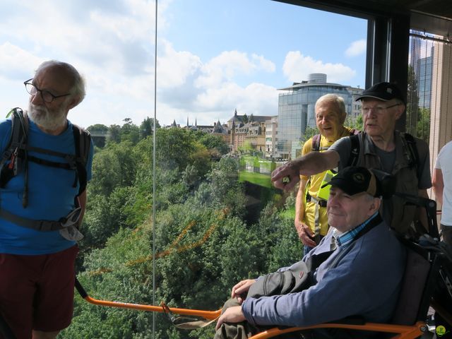 Randonnée joëlettes à Luxembourg