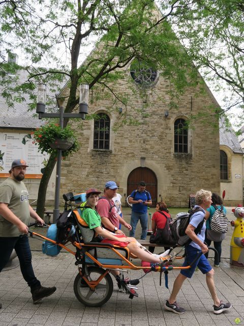 Randonnée joëlettes à Luxembourg