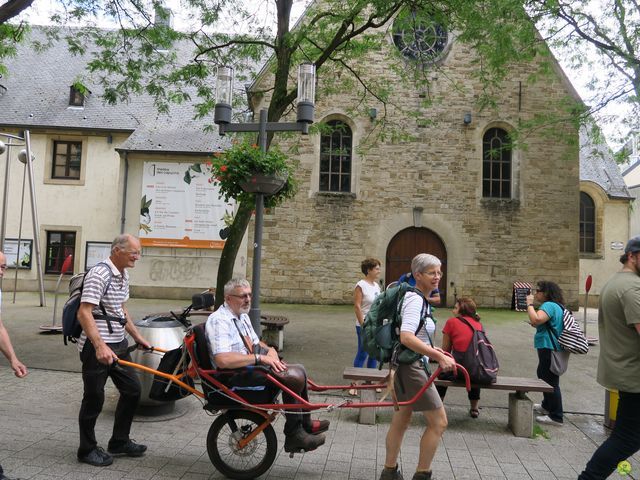 Randonnée joëlettes à Luxembourg