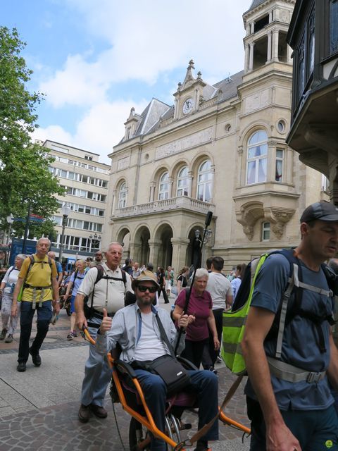 Randonnée joëlettes à Luxembourg